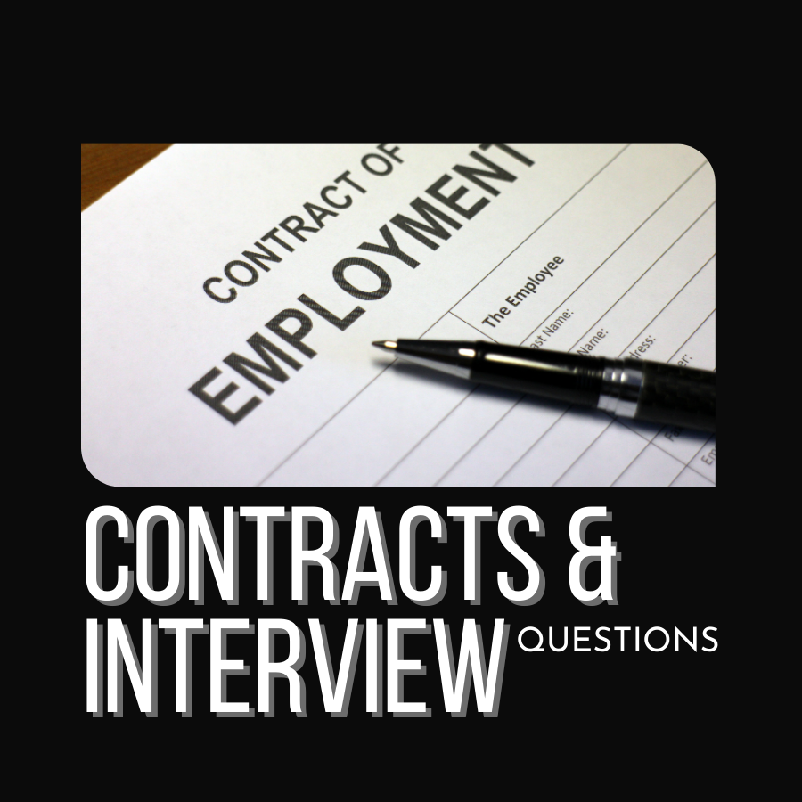 Contract & Interview Questions