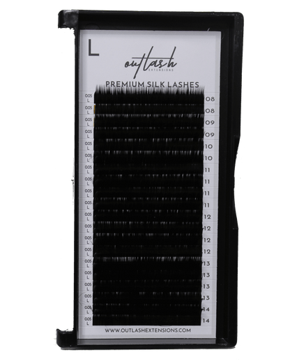 L Curl Premium Silk Mixed Lashes Wholesale Supplies Canada