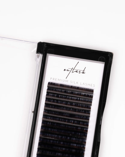 Premium Silk Mixed Lash Extensions - DD Curl