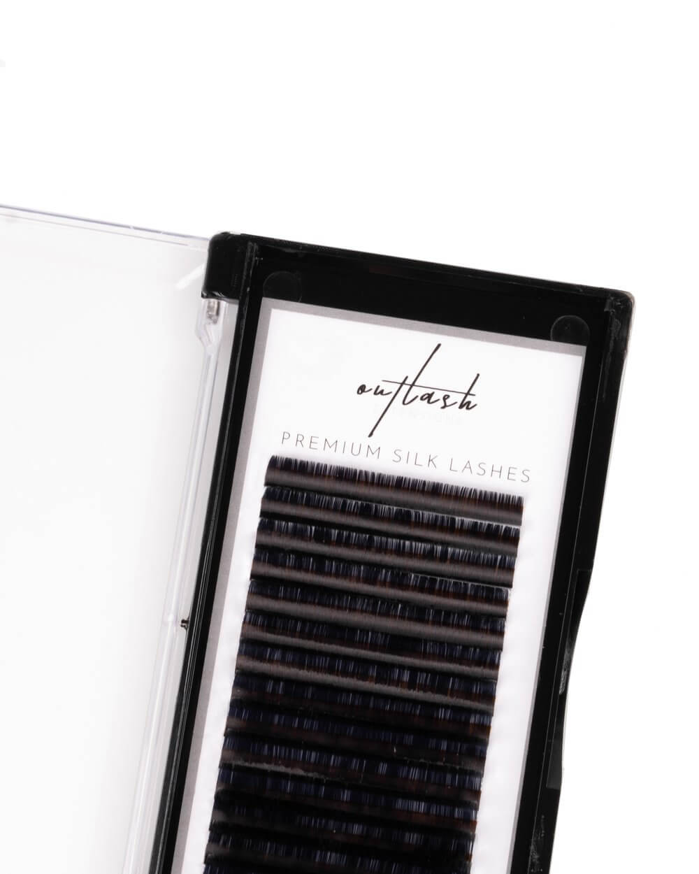 Loose Silk Eyelash Extensions - C Curl, .30mm Thick, 8mm To 15mm Lengths - Black & Clear Options - Alluring Brand